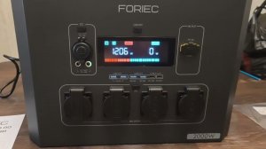 FORIEC Портативная зарядная станция 2000Вт 686 000мАч