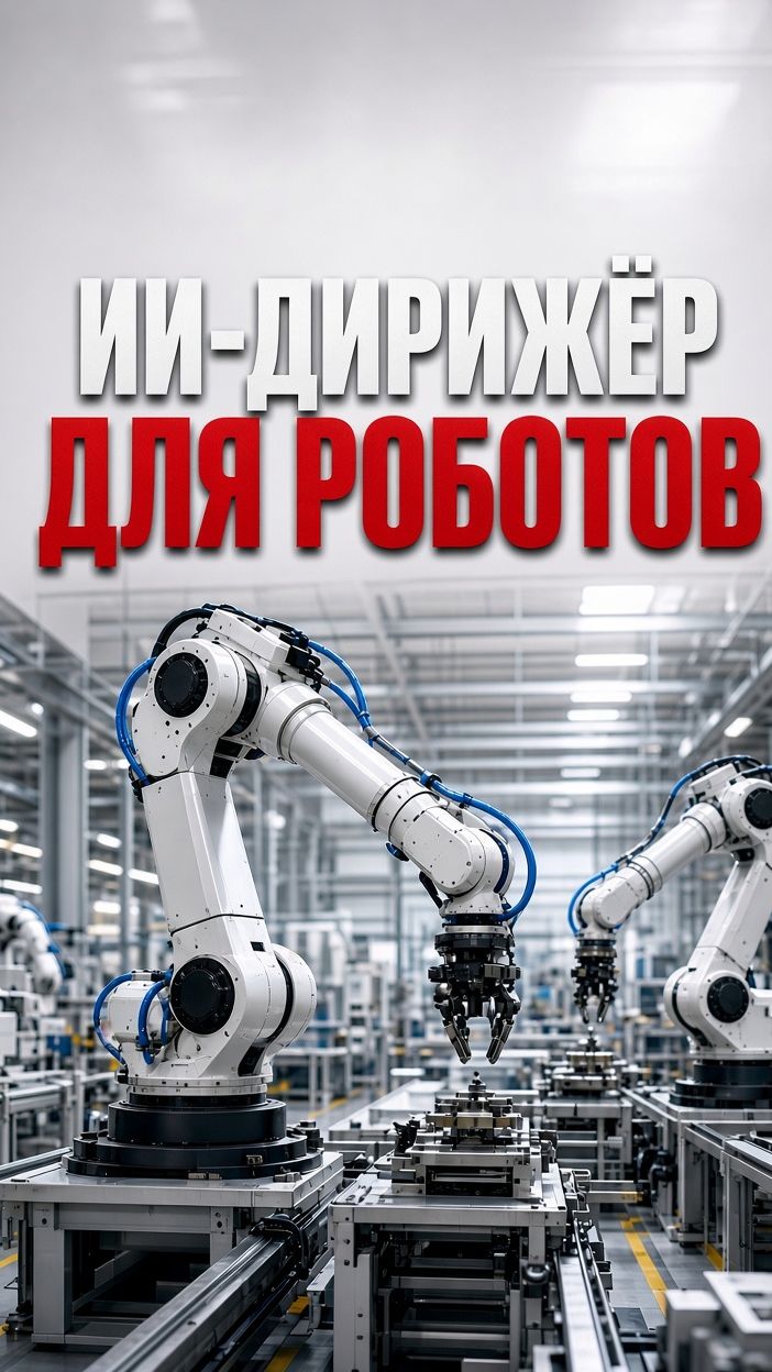 В России создают ИИ-дирижёра для промышленных роботов