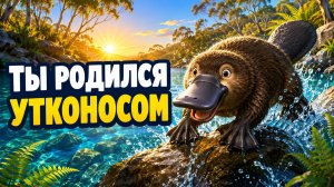 Ты родился утконосом — вот какой будет твоя жизнь