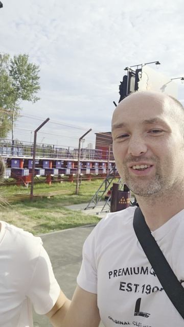 Скорость бешенная в парке 