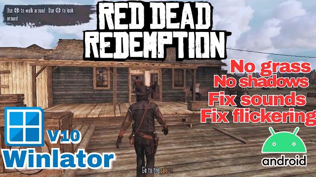 (перезалив) RDR Winlator Snapdragon 8 Gen 1 Test