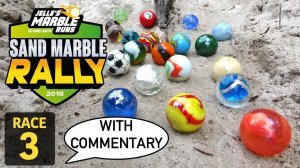 Jelle's Marble Runs: Песчаное мраморное ралли 2018 — гонка 3