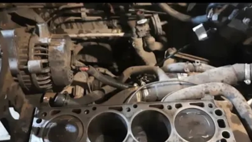Сборка, установка и зятяжка ГБЦ Опель вектра В 16 V/Opel Vectra B 16v