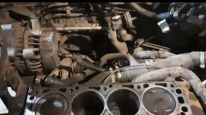 Сборка, установка и зятяжка ГБЦ Опель вектра В 16 v/Opel Vectra B 16v