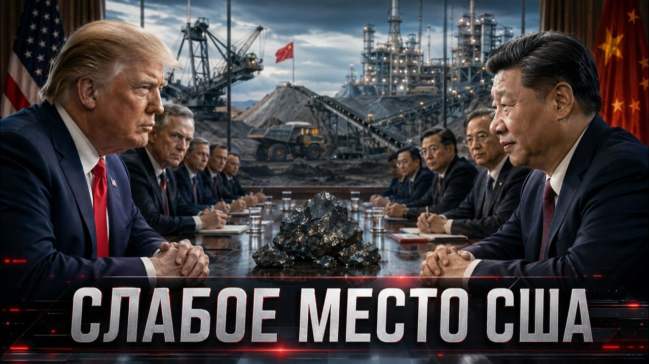 Китай нашёл слабое место Трампа: Редкоземельный удар Китая меняет правила экономической борьбы