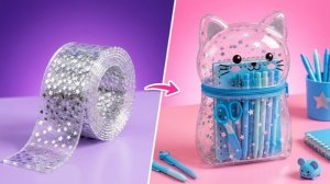 Лучшие мини-поделки для школы! 🎒✏️ Крошечная DIY-канцелярия