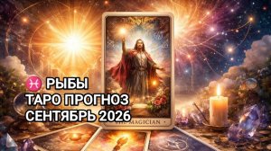 ♓ РЫБЫ ✨ ТАРО ПРОГНОЗ 🍂 СЕНТЯБРЬ 2026