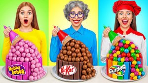 Кулинарный Челлендж_ Я против Бабушки _ Кухонные Лайфхаки и Рецепты