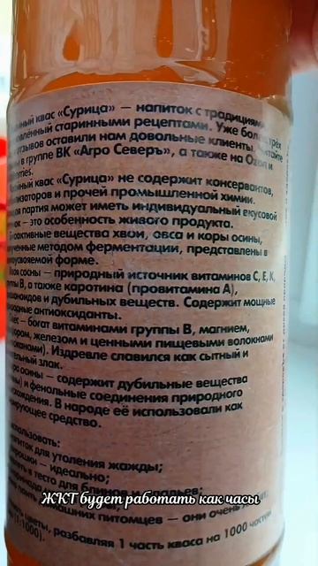🌲Хвойный квас СУРИЦА 🌲