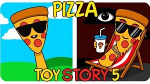 🍕 МОЙ СПРУНКИ OC: Pizza из «Истории игрушек 5» | Фаза 1 → Фаза 2