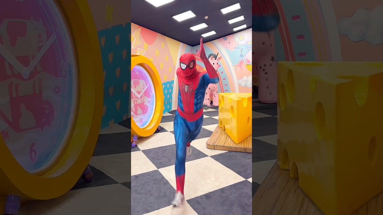 Spider-Man Is Rushing To The Rescue!  #spiderman