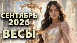 ВЕСЫ - ГОРОСКОП на СЕНТЯБРЬ 2026