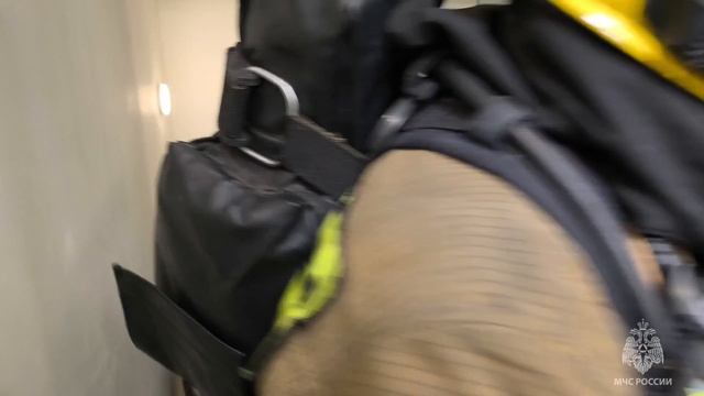 В здании Санкт-Петербургской избирательной комиссии прошли пожарно-тактические учения спасателей