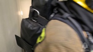 В здании Санкт-Петербургской избирательной комиссии прошли пожарно-тактические учения спасателей