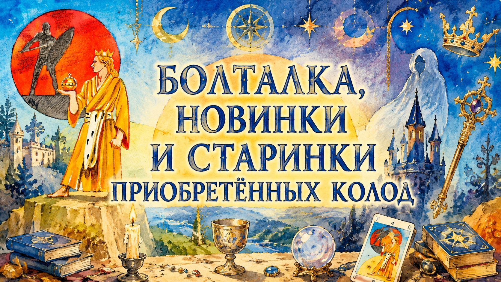 Болталка. Обзор новых покупок карт таро, оракулов.