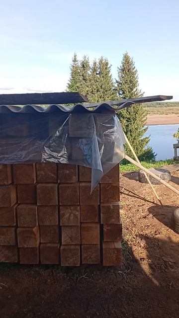 Стройка новой бани. Начало есть