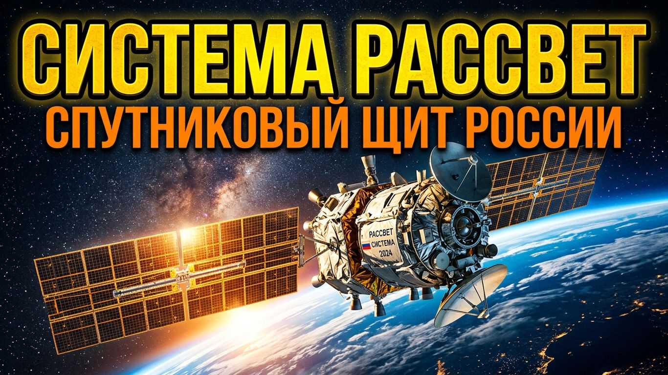 Система Рассвет: Лучше и быстрее Starlink Илона Маска. Спутниковый щит России.