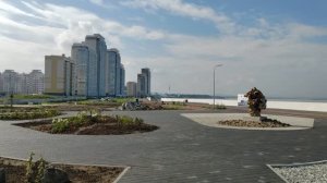 657. Хабаровск. Строитель. Сад камней, набережная. 18.08.26.
