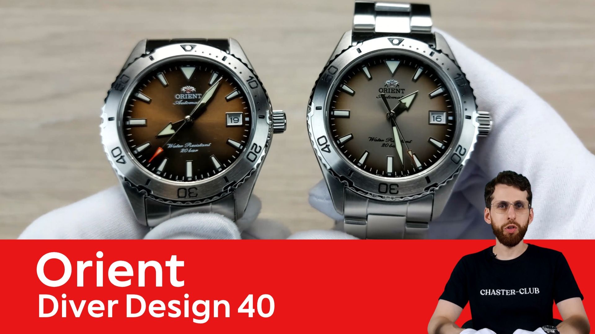 Новые дайверы с духом Kamasu / Orient Diver Design 40