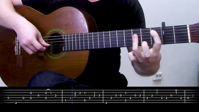 Tears in heaven на гитаре табы
