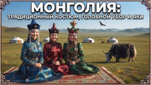 Путешествие по Монголии: яки, традиционный костюм и головной убор монгольских красавиц