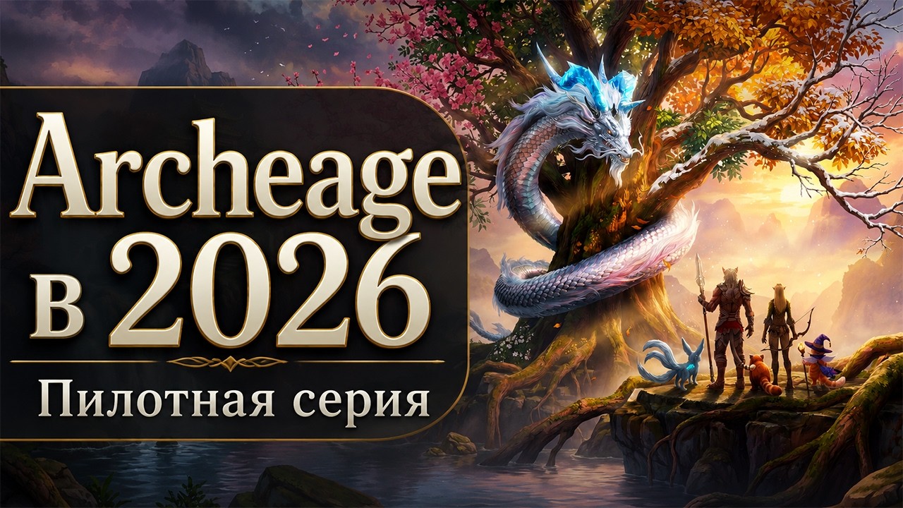 Archeage в 2026(?), пилотная серия