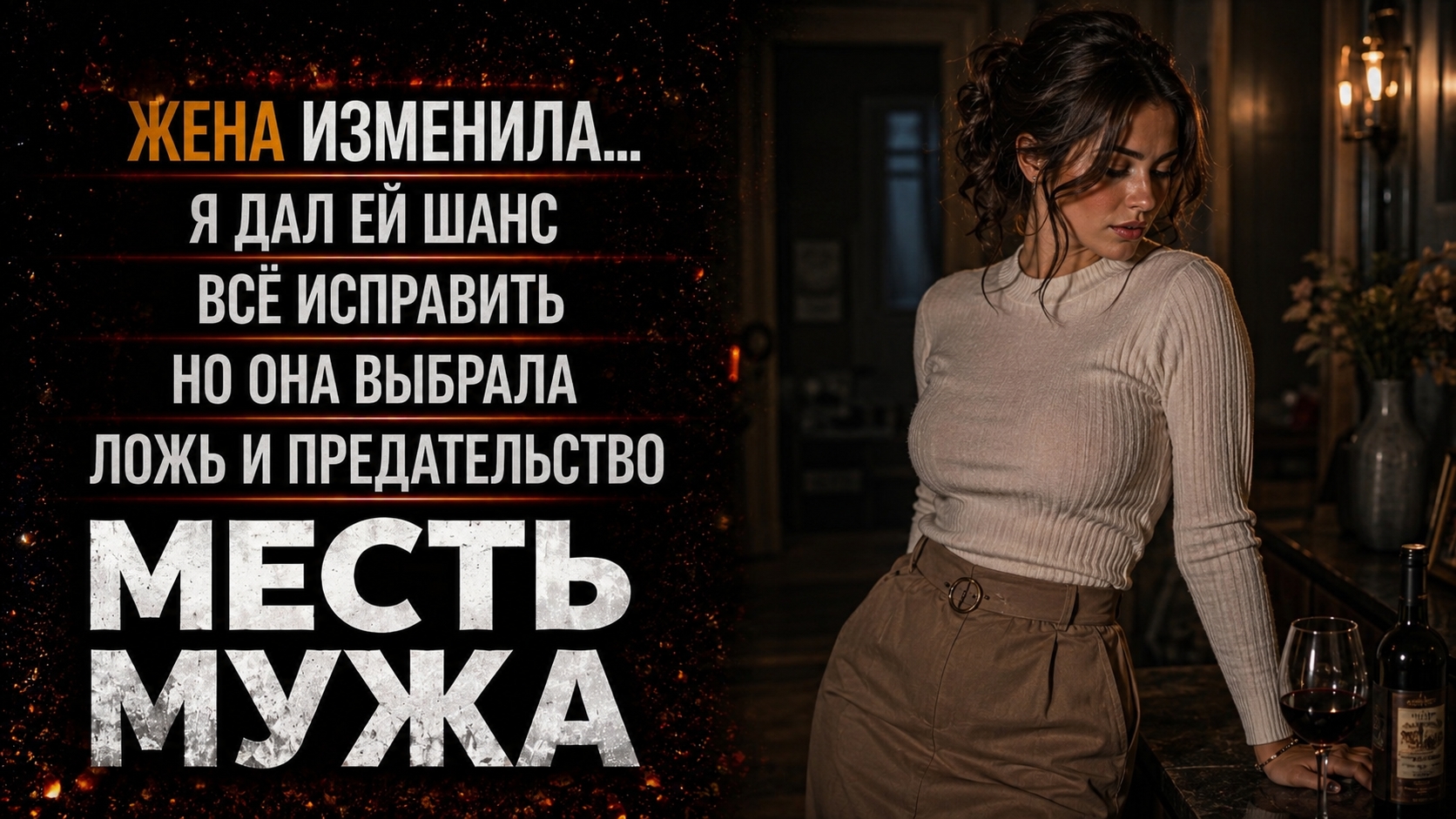ЖЕНА ИЗМЕНИЛА.... Я ДАЛ ЕЙ ШАНС, НО ОНА ВЫБРАЛА ЛОЖЬ. МЕСТЬ МУЖА