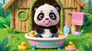 🛁МУЛЬТИК ПРО КУПАНИЕ🐼 МАЛЫШ ПАНДА И ПРАВИЛА ЧИСТОТЫ.
