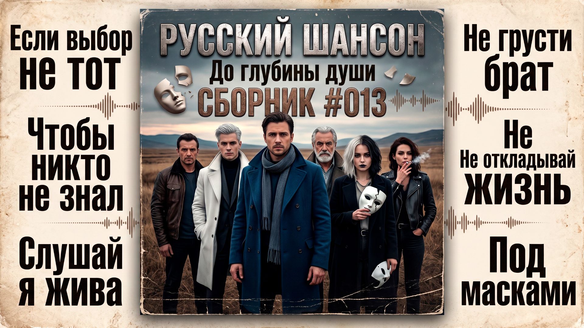 СБОРНИК013 Лучшие песни шансона 2026Шансон для души  Русский шансон