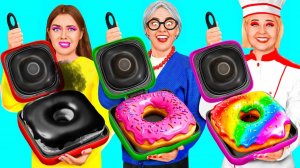 Кулинарный Челлендж# Я против Бабушки # Кулинарная Битва с Едой от Fun Challenge