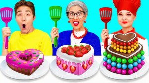 Кулинарный Челлендж# Я против Бабушки # Смешные Челленджи с Едой от Fun Challenge