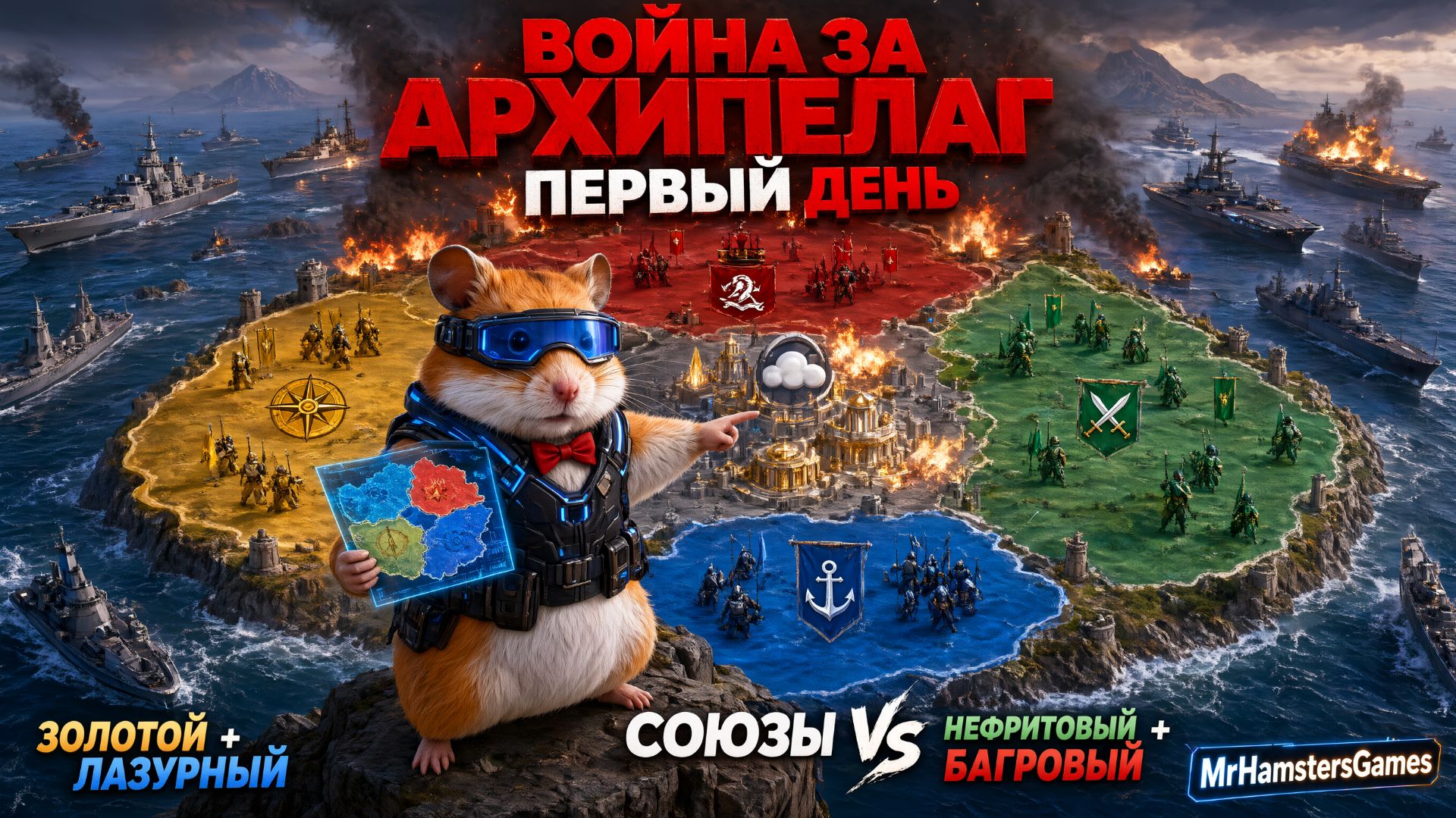 Война за Архипелаг День - 1 | G10 | Doomsday Last Survivors