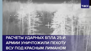 Расчеты ударных БПЛА 25-й армии уничтожили пехоту ВСУ под Красным Лиманом