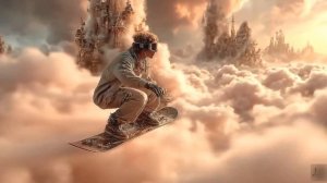 Soaring in a steampunk dreamscape