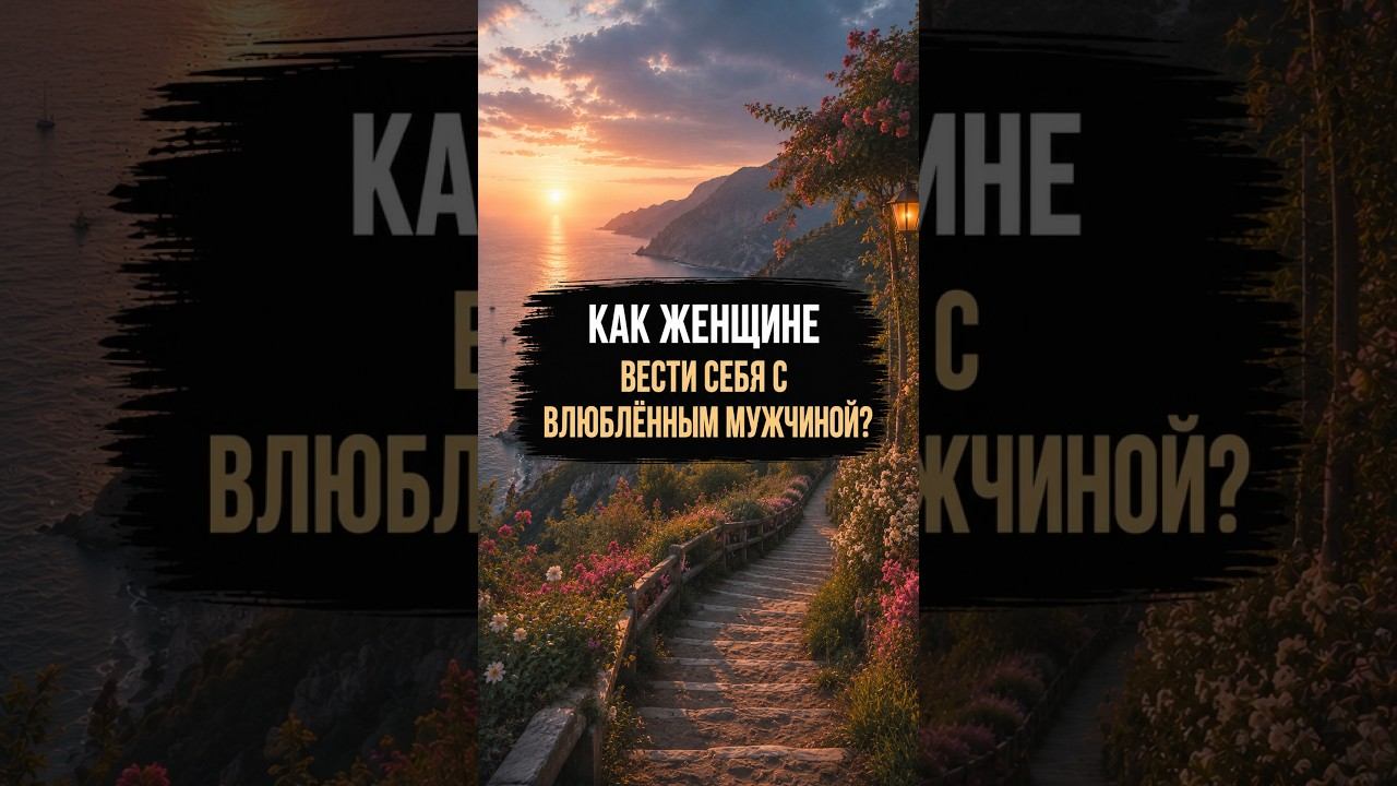 Как женщине вести себя с влюблённым мужчиной?