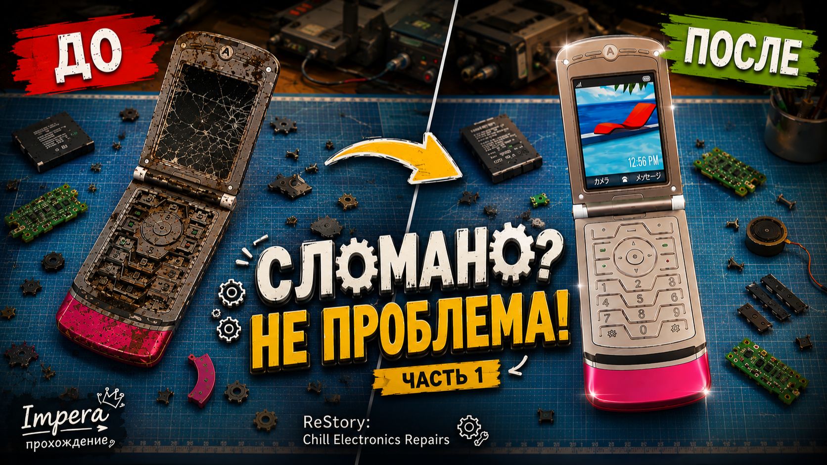 ИЗ СЛОМАННОГО — В НОВОЕ! 🔧 | ReStory: Chill Electronics Repairs #1