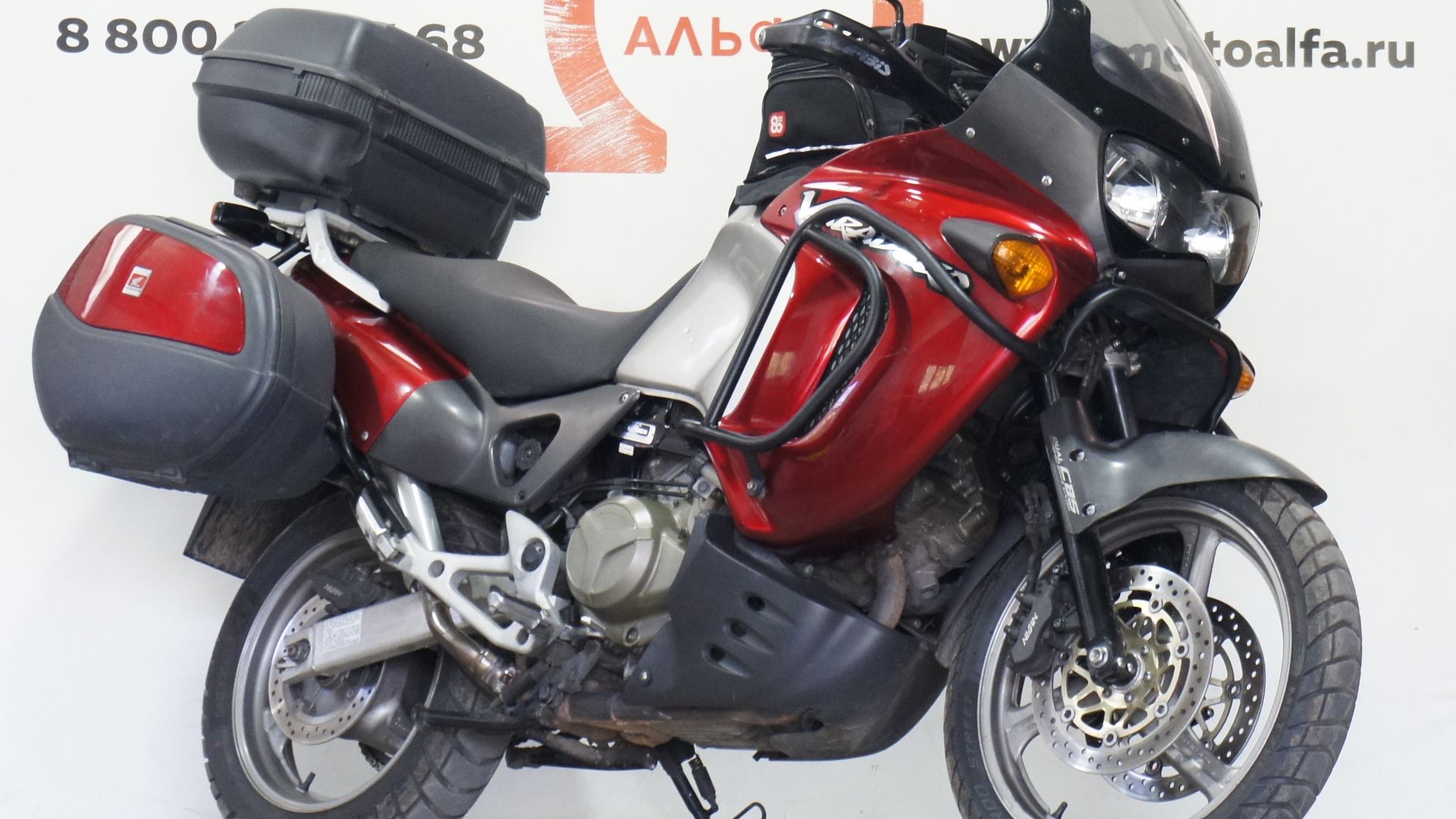 А 887 Honda XL 1000 Varadero 2001 г. 3 кофра. Www.motoalfa.ru Кредит онлайн. Доставка