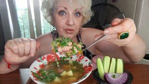 Мукбанг ГЛАВНОЕ с Мясом/ ПОЛЕЗНЫЙ Лайфхак!