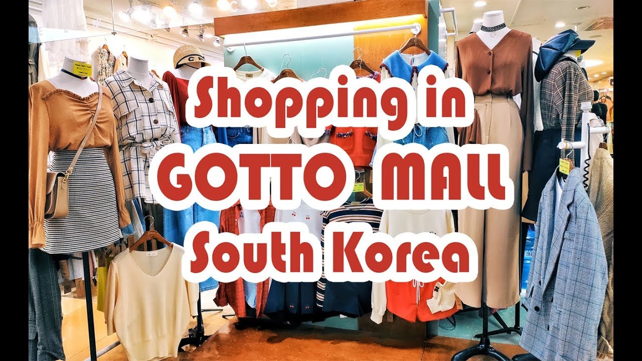 Shopping In South Korea. Шоппинг в Южной Корее. Goto Mall. #Vlog