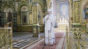 Проповедь епископа Максима в Вознесенском соборе в праздник Преображения Господня