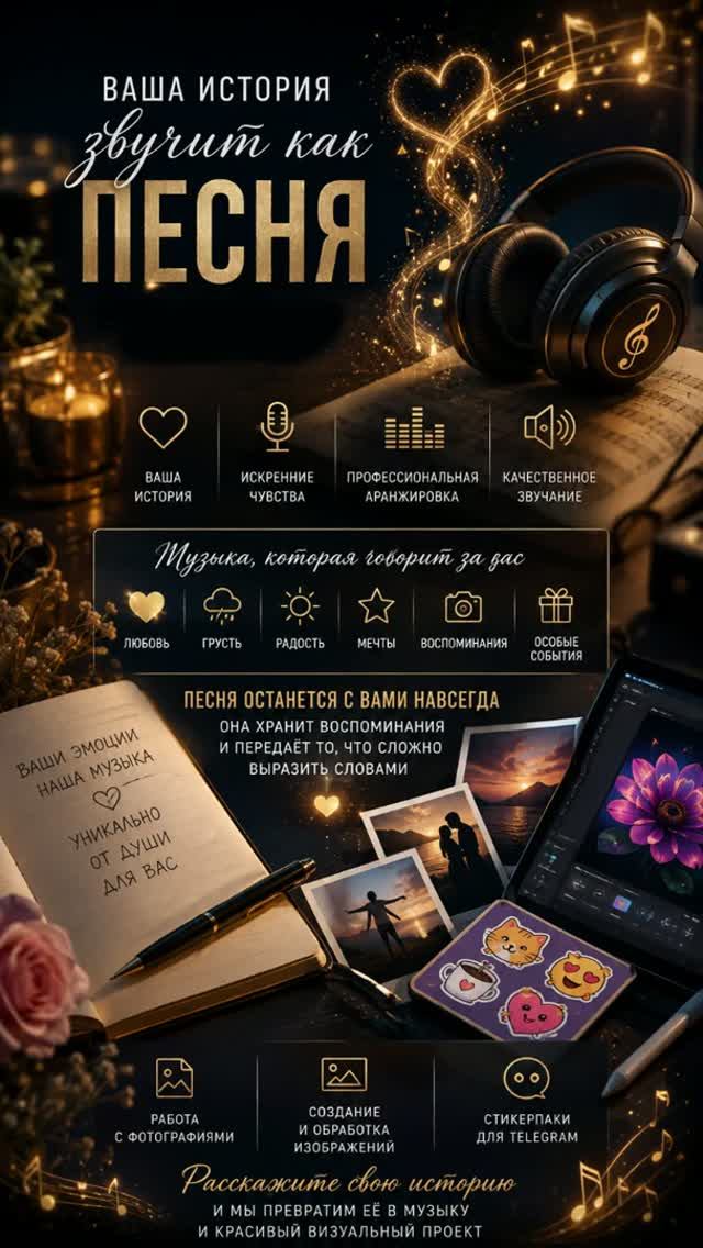 Ваша история — ваша песня | Песни на заказ