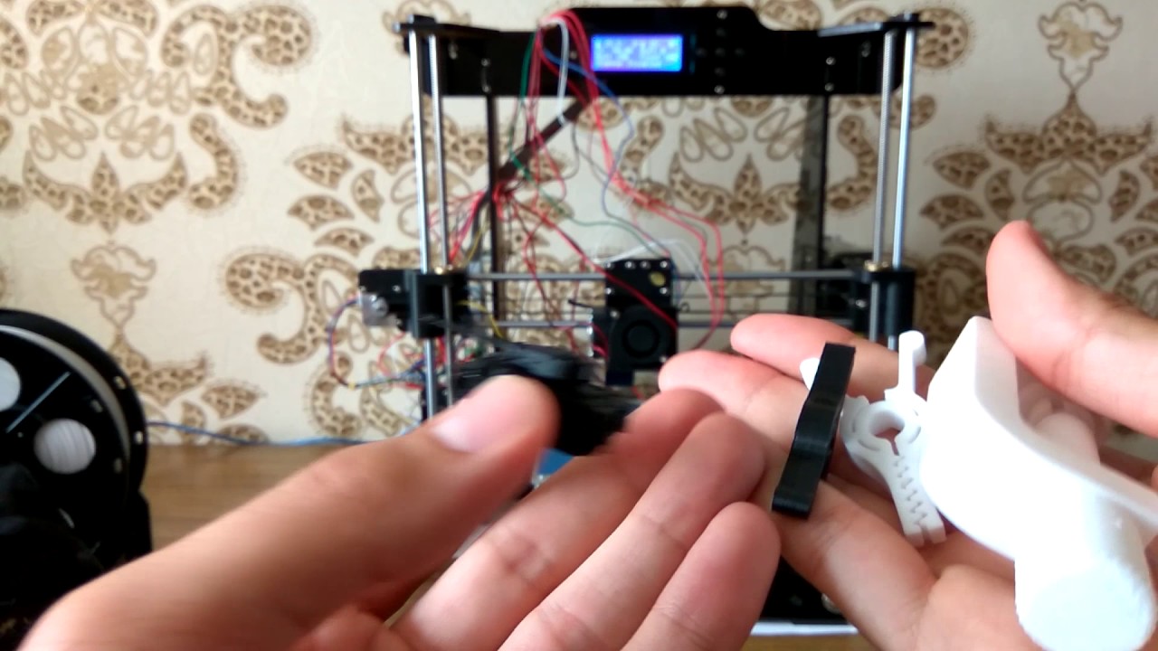 Серия 1 - 3D принтер Tronxy P802M. Общее впечатление примеры печати комплект поставки
