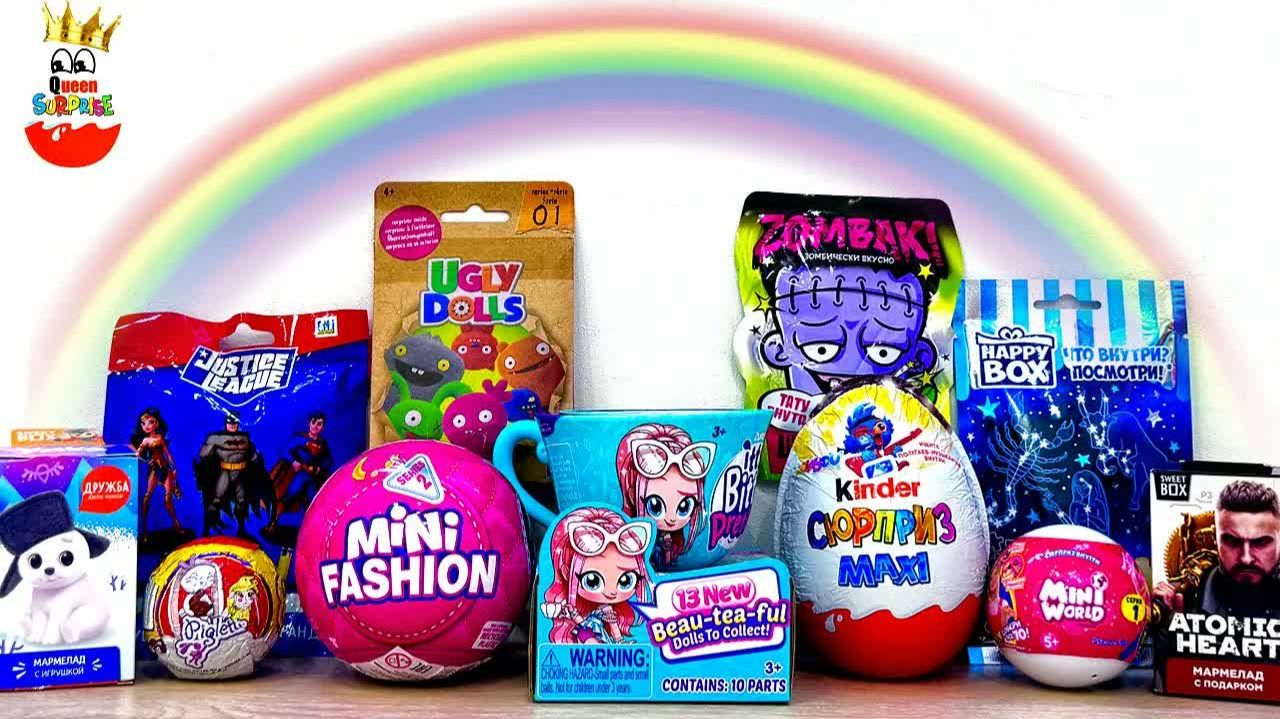 МИКС СЮРПРИЗОВ! Itty Bitty Prettys, MINI FASHION, UGLY DOLLS, Piglette зайки, Unboxing Sur