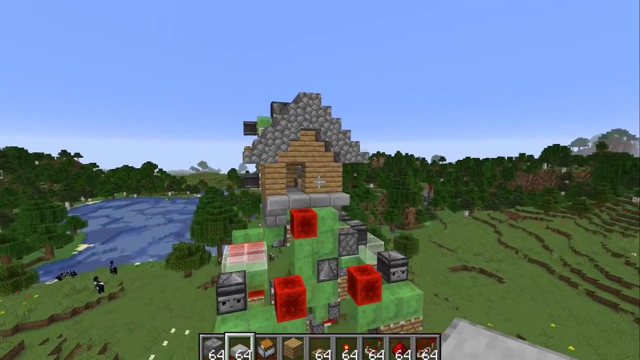 How To Build A Walking House In Minecraft