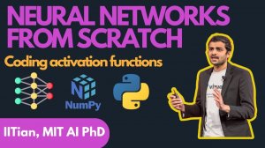 6) Lecture 6 - Coding Neural Network Activation Functions from scratch