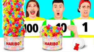 100 Слоев Еды Челлендж # Кулинарная Битва с Едой от Fun Challenge