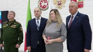 В Заинске вручили государственные награды