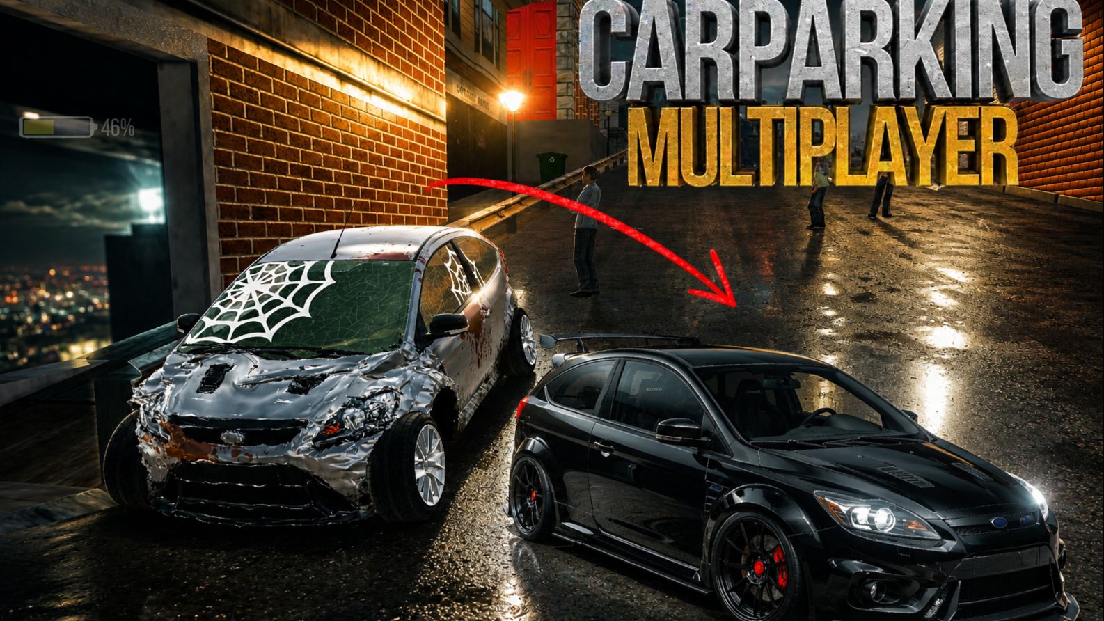 Я ВОССТАНОВИЛ ЗАБРОШЕННЫЙ FORD FOCUS И ПОДАРИЛ ДЕДУШКЕ В РЕАЛЬНОЙ ЖИЗНИ В CAR PARKING MULTIPLAYER
