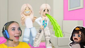 Я ЗАБОЛЕЛА В БРУКХЕЙВЕН в ROBLOX! С АЛЁНОЙ