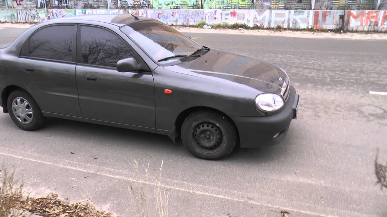 Обзор Тест-Драйв Daewoo Lanos (Ланос) Разгон 0-100 км./ч